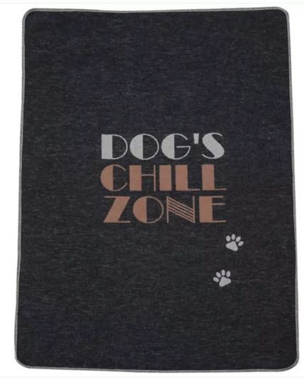 Hundedecke "Dog`s Chillzone" 70cm x 90cm