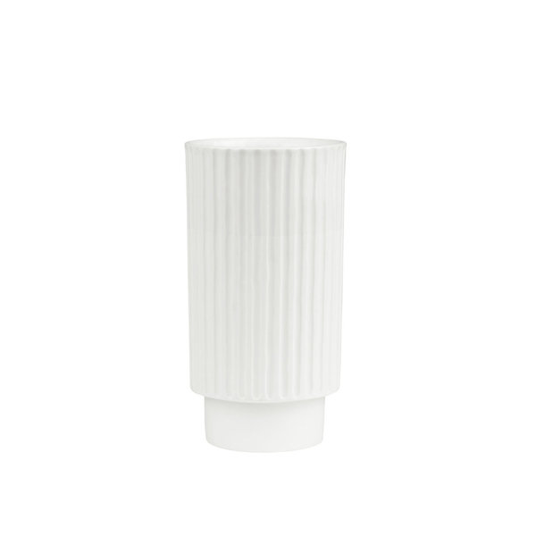 HAUSFREUNDE Vase klein, Räder-Design17cm x 9cm