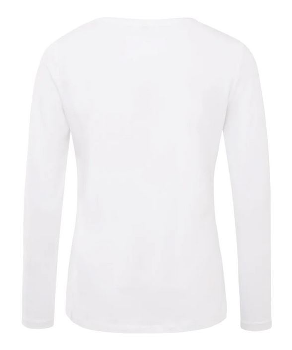 Langarm-Shirt von YAYA, pure white