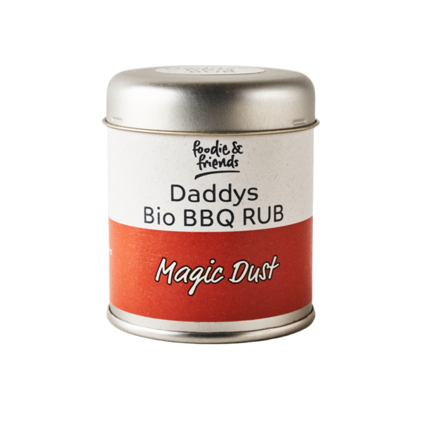 Daddys BIO BBQ Rub Gewürz "Magic Dust", Foodie & Friends, 80gr.