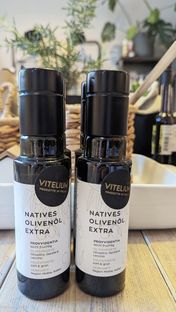 natives Olivenöl "Provvidentia" von Vitelium, leicht fruchtig, 100ml
