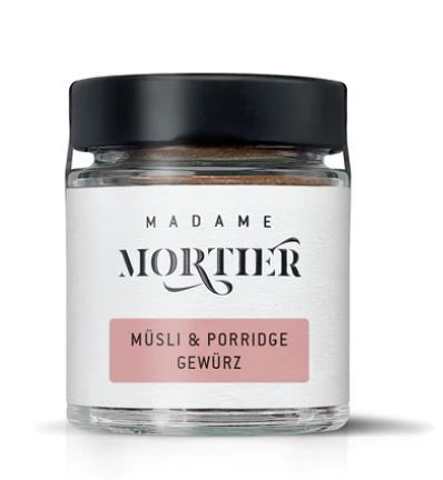 Müsli & Porridge Gewürz, Madame Mortier, 45gr.